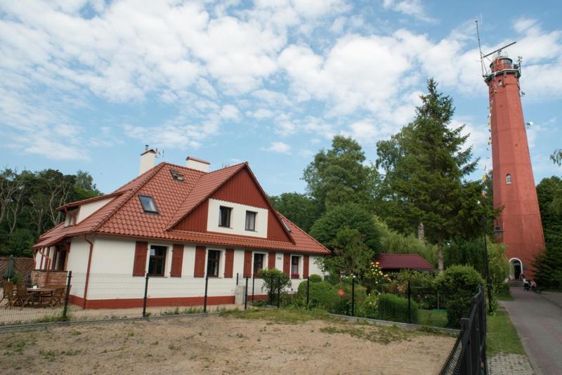 Zabytkowy Dom Latarników Hel Exterior foto